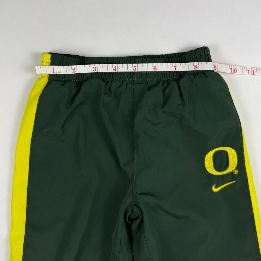 Nike Youth Oregon Ducks Sweatpants Green Yellow Size 18M